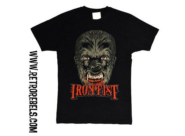 Camiseta iron fist hombre lobo