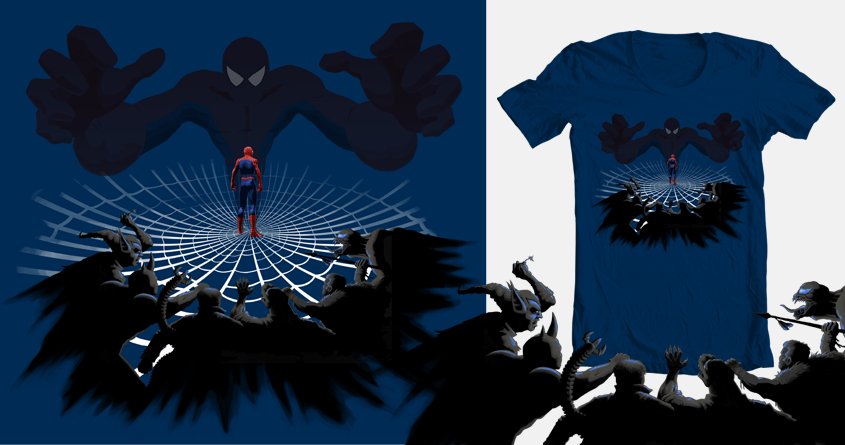 Camiseta spiderman