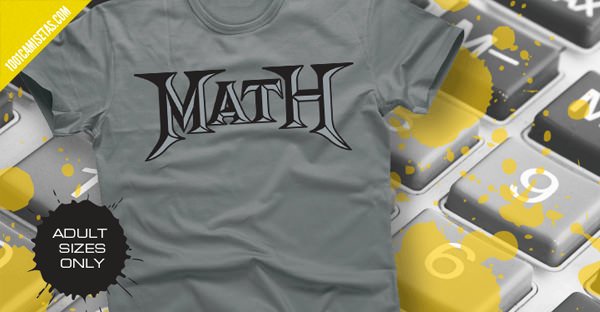 Camiseta math