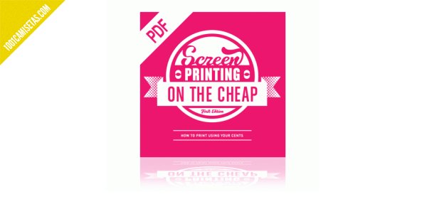 Libro digital screen printing on the cheap