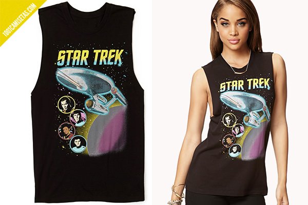Camiseta Star Trek chica