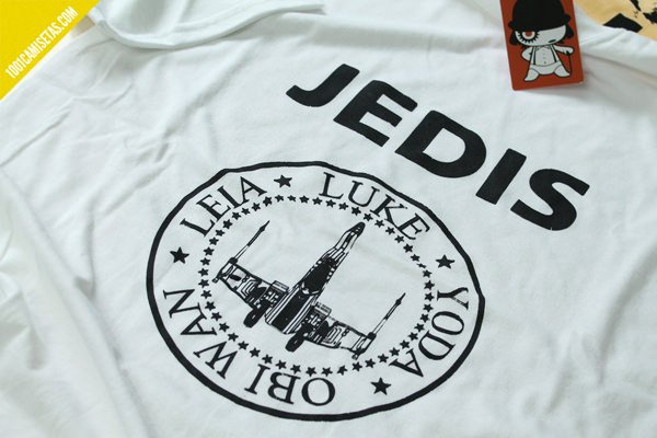 Camisetas star wars jedis