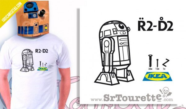 Camiseta R2 D2 Ikea