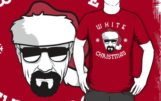 White christmas tshirt