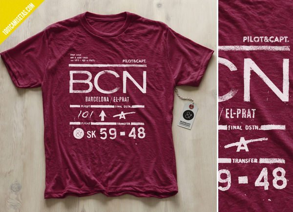 Camiseta barcelona aereopuerto
