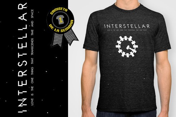 Camiseta interstellar