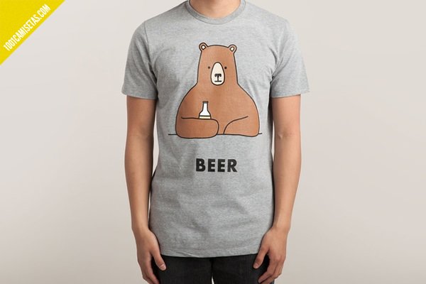 Camiseta osos beer