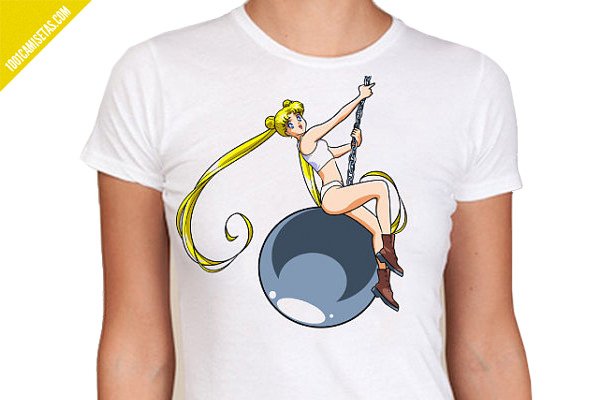 Camiseta sailor moon miley cyrus