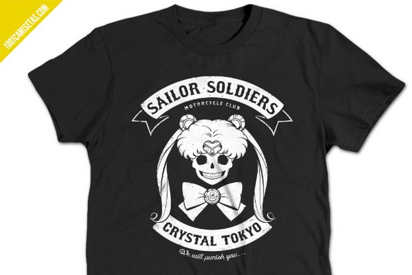 Camiseta sailor moon sons of anarchy