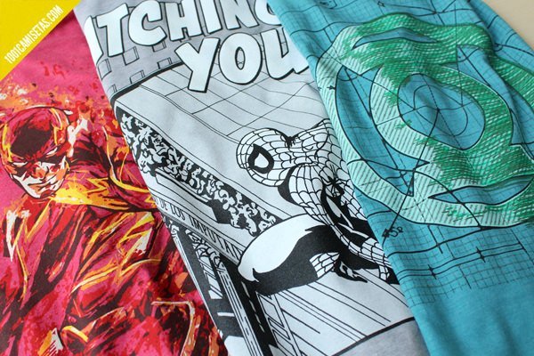 Camisetas superheroes
