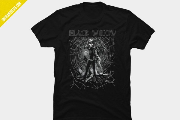 Camiseta viuda negra