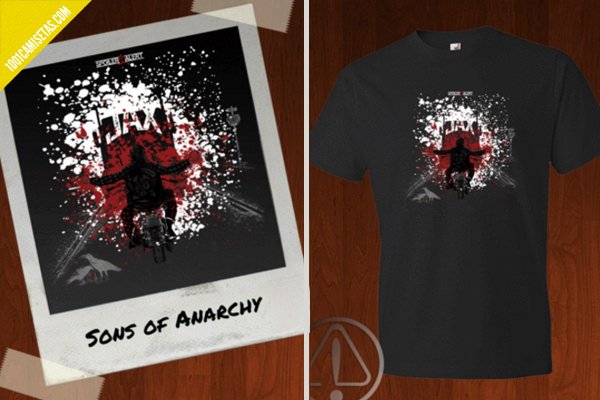 Camiseta sons of anarchy spoiler