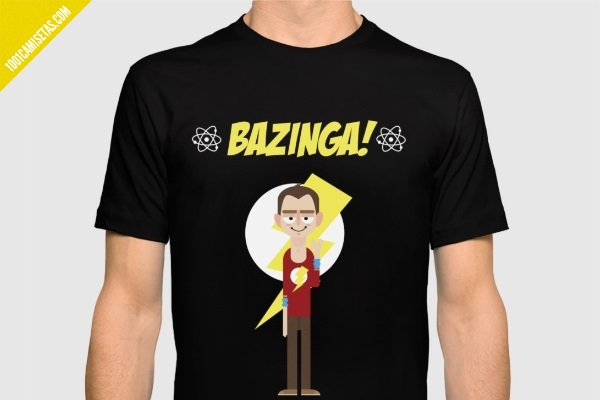 Camiseta sheldon cooper bazinga