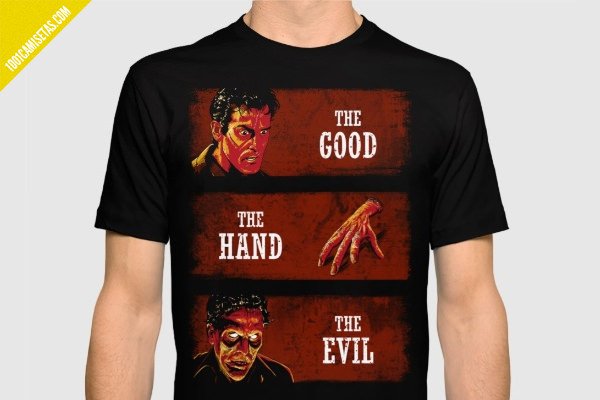 Camiseta ash vs evil dead