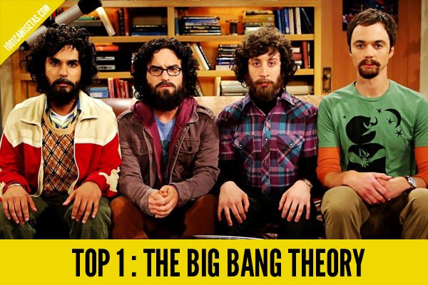 Camisetas the big bang theory