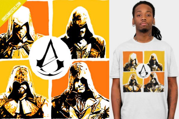 Camisetas assassins creed design by humans