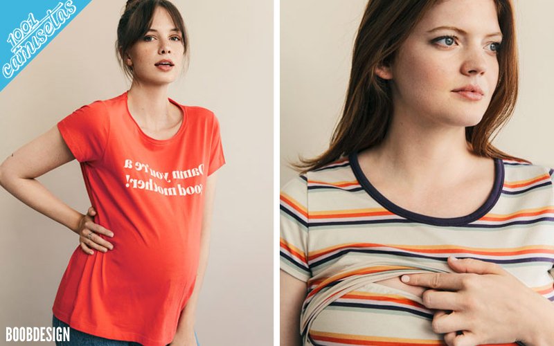 Camisetas breastfeeding fashion