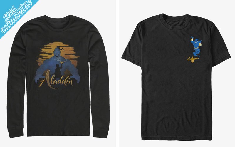 Camisetas de Aladdin